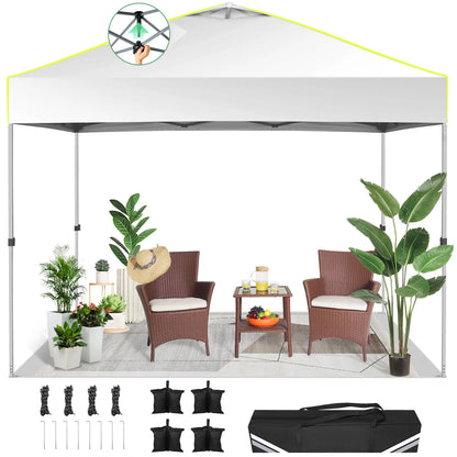 Pop Up Canopy Tent, 10ft x10 ft