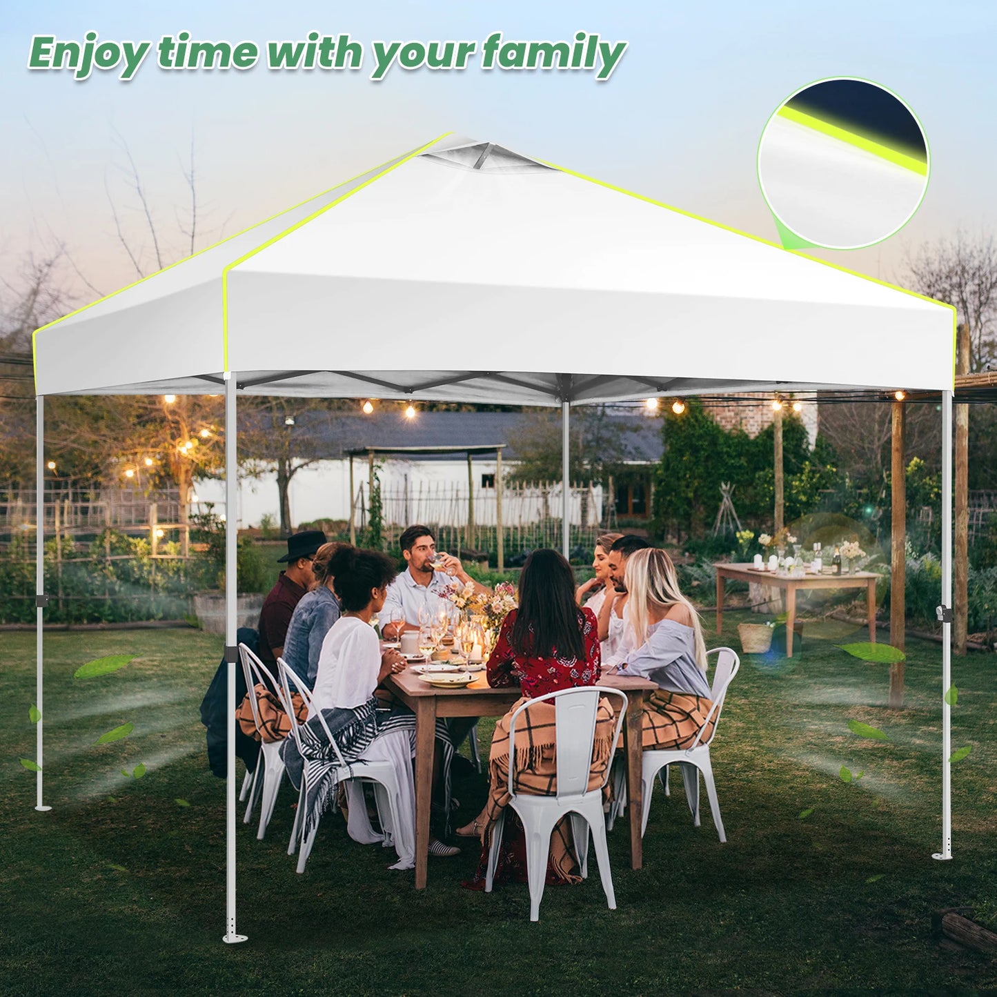 Pop Up Canopy Tent, 10ft x10 ft