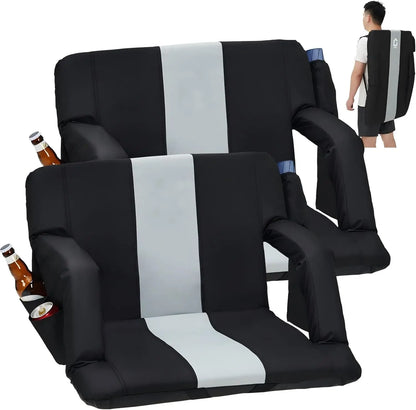 Stadium Seat Chair - Reclining, 2 pieces with Backrest