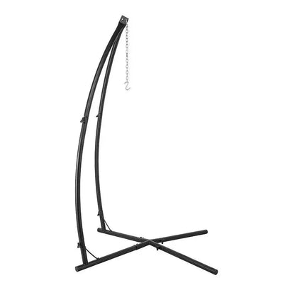 Hammock Chair Stand, X-Type  base, Steel Frame With Hook