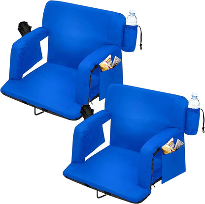 Stadium Seat Chair - Reclining, 2 pieces with Backrest