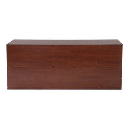 Bookcase, Wood Cube, 10/4 Compartments, Pine
