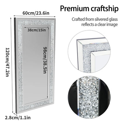 Wall Mirror, Full Length, Large Decorative