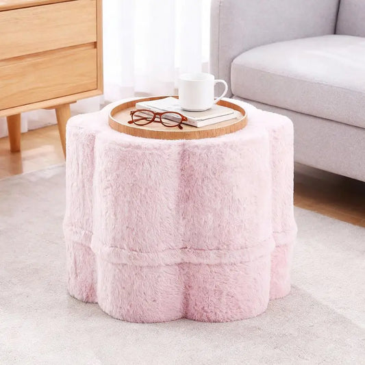 Ottoman, Floral Pouf,