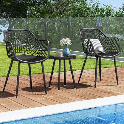 Patio Bistro Set, 3-Piece, Table and Chairs