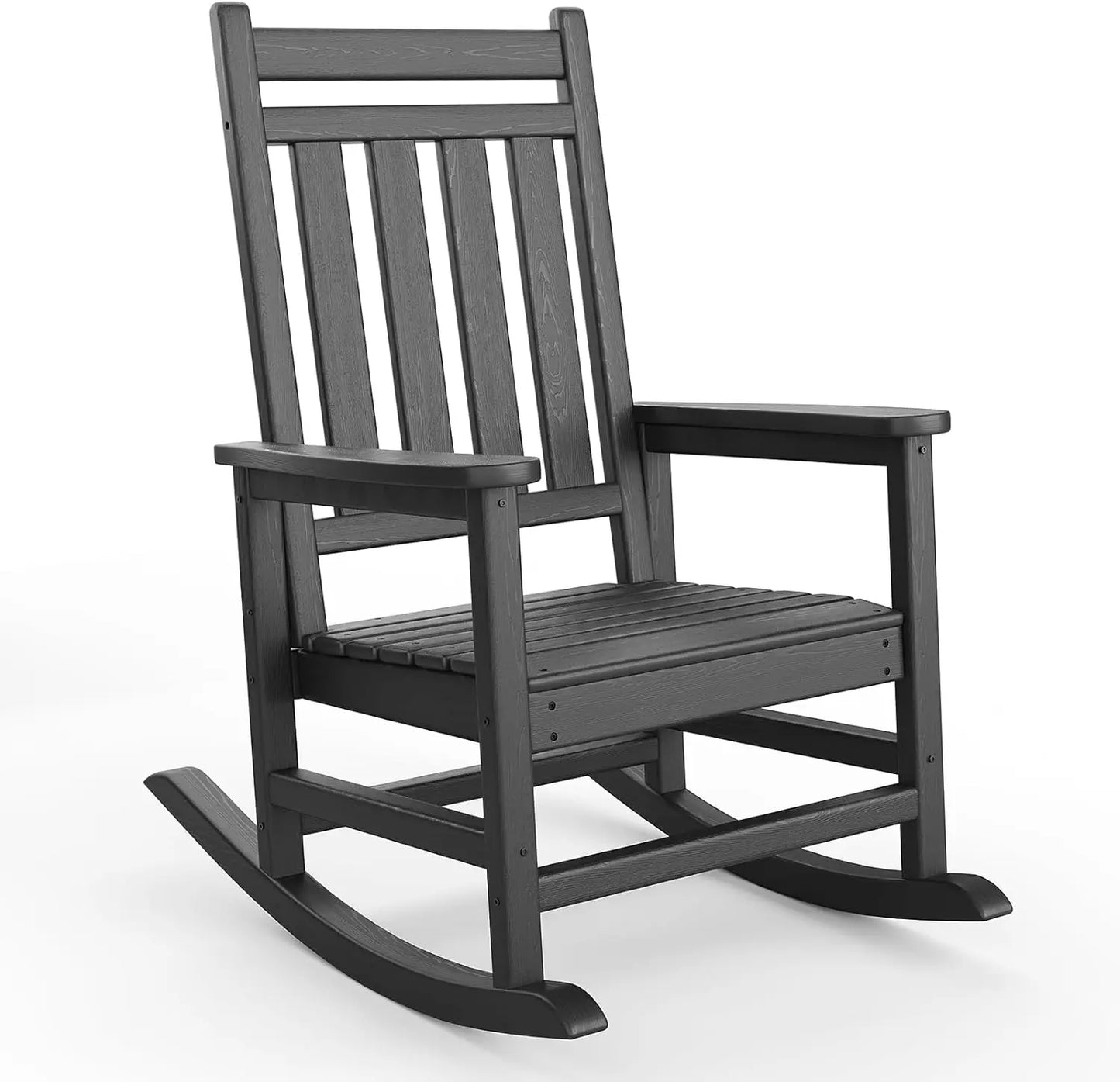 Rocking Chair, Outdoor, All-Weather, 380lbs Weight Capacity