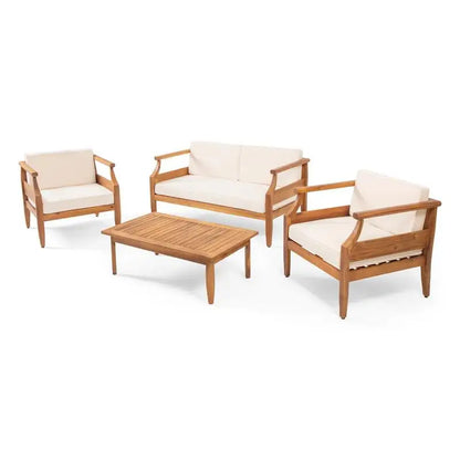 Patio Set - 4-Seat,  Loveseat, Coffee Table, Chairs