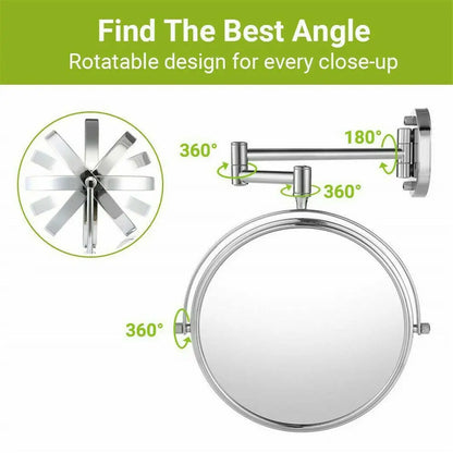 Mirror, 10X Magnifying, Wall Mounted