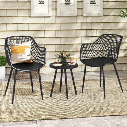 Patio Bistro Set, 3-Piece, Table and Chairs