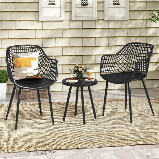 Patio Bistro Set, 3-Piece, Table and Chairs
