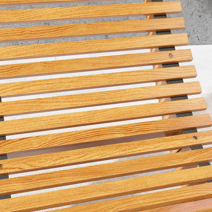 Rocking Chair - Wooden, Teak W/ Slatted Seat