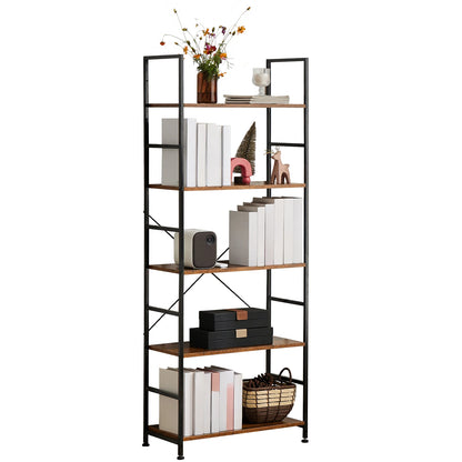 5-Tier Bookshelf, Wooden