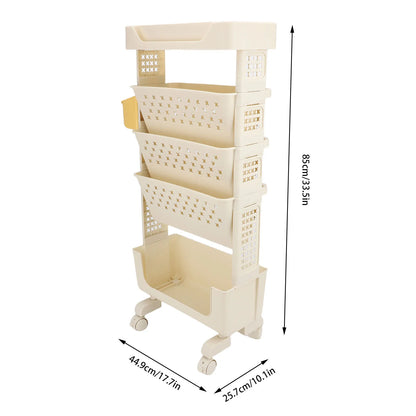 Rolling 5 Tier Utility Organizer
