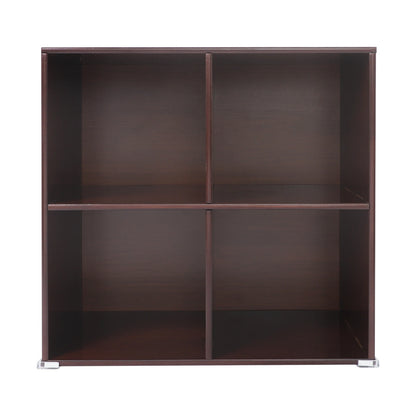 Bookcase, Wood Cube, 10/4 Compartments, Pine