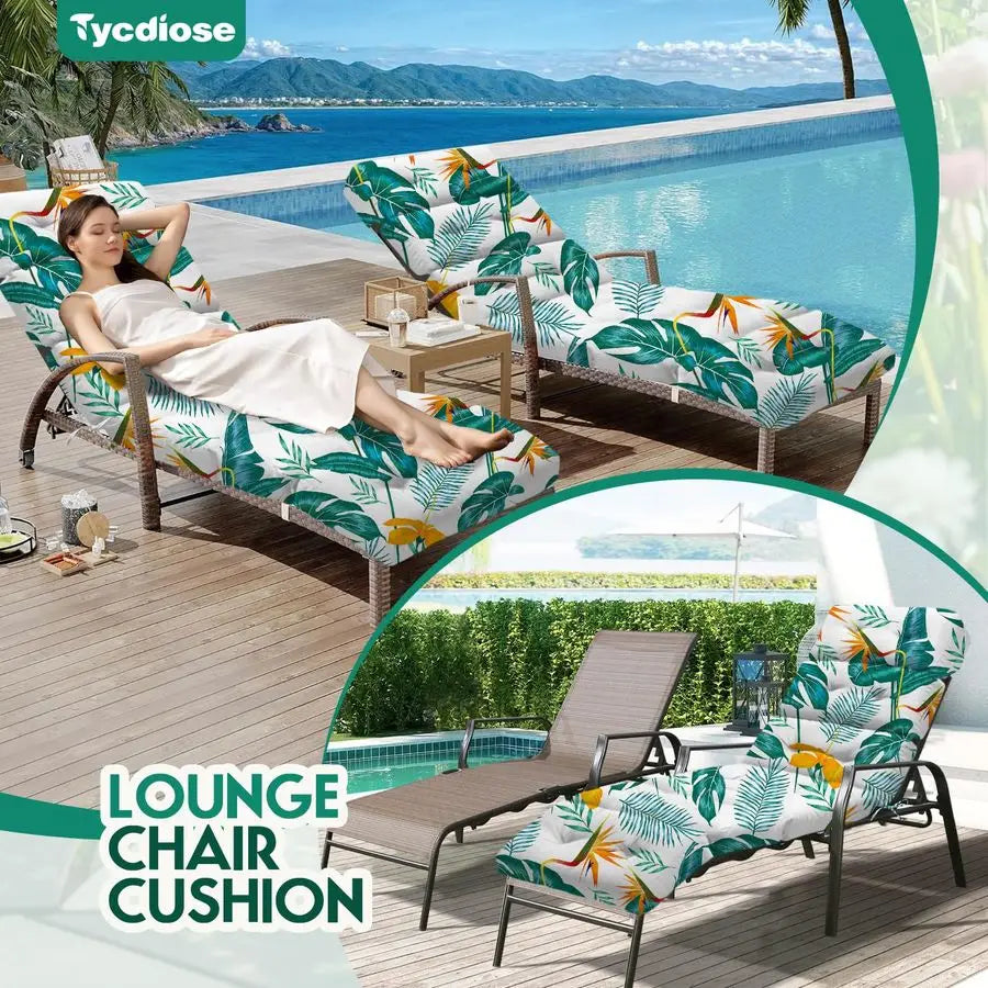 Cushion for Chaise Lounge, All-Weather