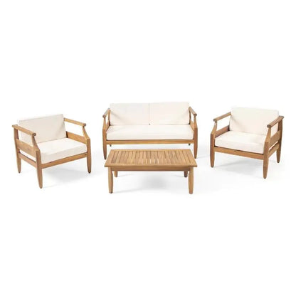 Patio Set - 4-Seat,  Loveseat, Coffee Table, Chairs