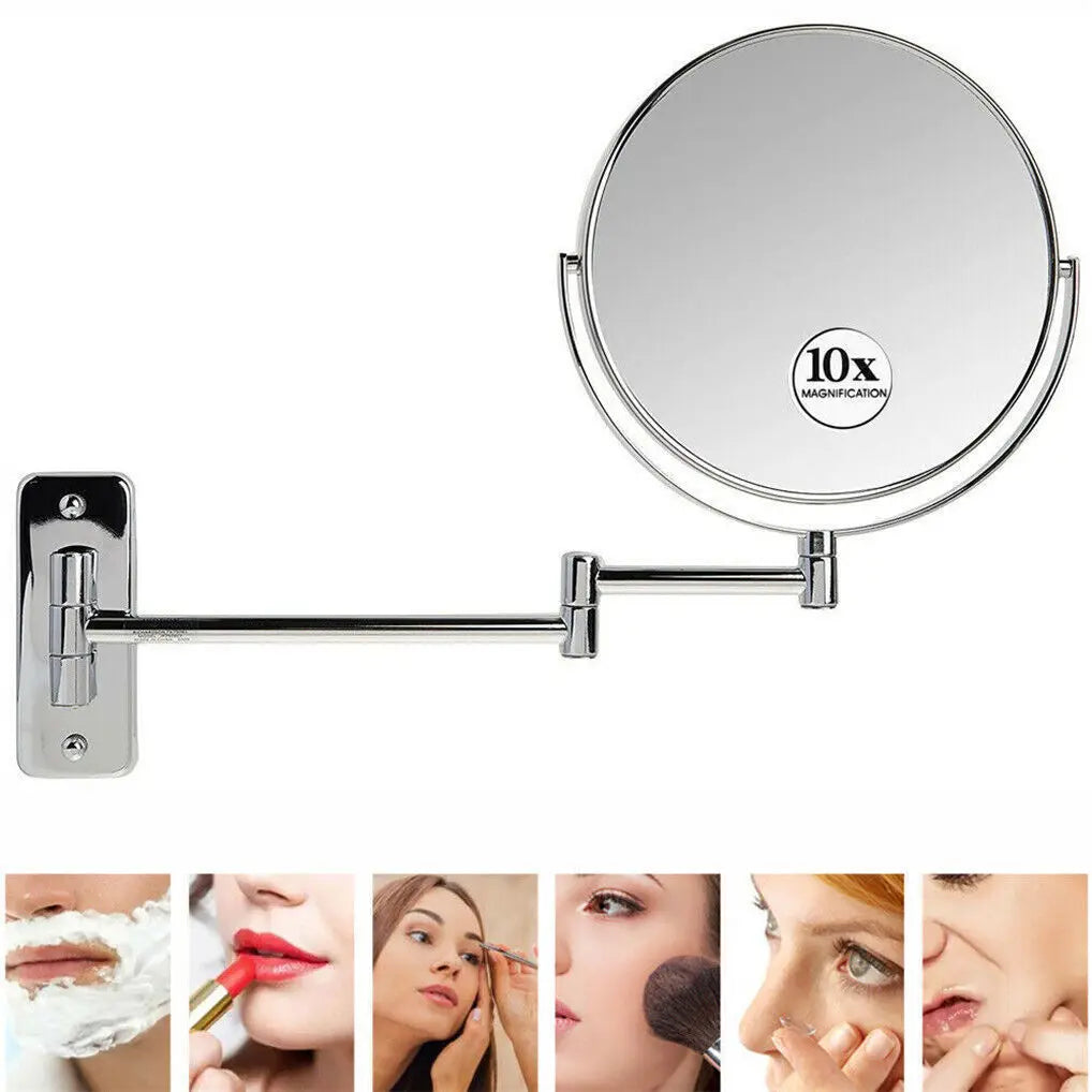 Mirror, 10X Magnifying, Wall Mounted