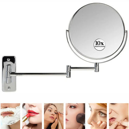 Mirror, 10X Magnifying, Wall Mounted